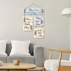 KC Arts happy place home Wall hanging 8x10inch