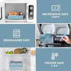 KS Premium Quality Plastic Lunch Box Tiffin Box 3 Containers Lunch Box 