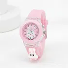 Round Dial Analog Watch for Kids (Pink)
