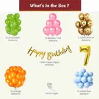 7th Happy Birthday Balloon Decoration Kit, Multicolor, Pack Of 68