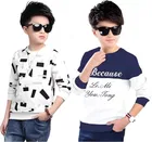 Round Neck Printed T-Shirts for Boys 