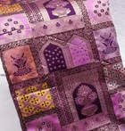 Litchi Silk Zari Woven Saree for Women, Purple 