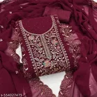 Floral Embroidered Patiala Suit for Women 