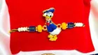 Metal Donald Duck Rakhi 
