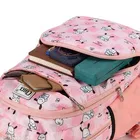 Polyester Backpack Bag, Pink