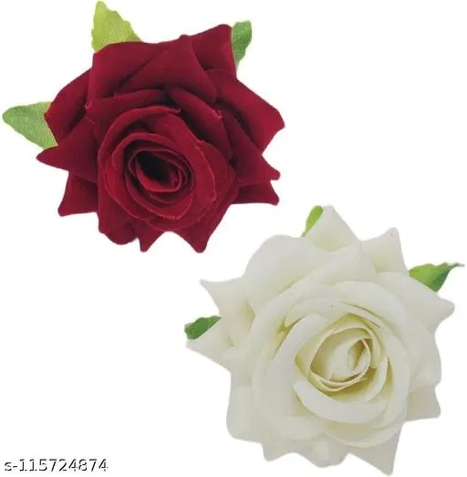 Hair Clips for Women, Pack of 2 (Multicolor)