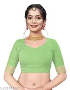 Chanderi Cotton Zari Woven Saree for Women 