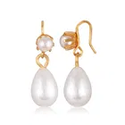 Brass Drop Earrings for Women 