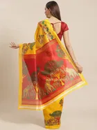 Mysore Silk Printed Saree for Women 
