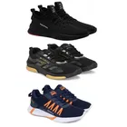 Men's Lace Up Lightweight Sports Shoes 