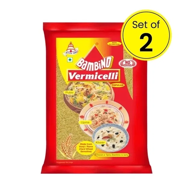 बैम्बिनो वर्मिसेली 2X150 g (पैक ऑफ़ 2)