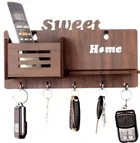 Wooden Wall Mounted Key Holder 