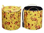 PVC Printed Round Laundry Bag 
