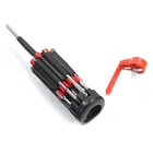 Shopper52 Screwdriver Set with 6 LED Lights, Multi-functional kit & magnetic heads Precision Screwdriver Set 