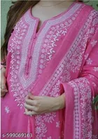 Floral A-line Kurta Set for Women 
