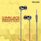 TecSox Bass Bud26 Wired Earphones | 3.5mm Jack 