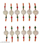 Handmade Designer Rakhi with Roli Chawal 