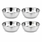 SimpleHome Steel Bowl 300ml Combo Set of 4