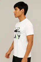 Round Neck Printed T-Shirt for Men 