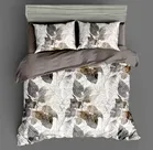 Microfiber Double Bedsheet with 2 Pillow Covers 