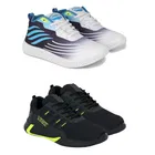 Sports Shoes for Men, Multicolor, Pack of 2 