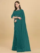 Net Floral Saree for Women 