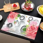 PVC Printed Dining Table Placemats 