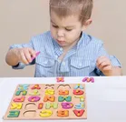 Wooden Alphabet Puzzle Educational Board for Kids 