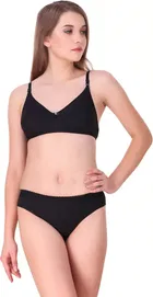 Cotton Blend Lingerie Set for Women 