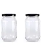 Glass Airtight Kitchen Storage Jars with Lid 
