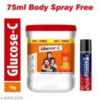 Glucose -C Orange Flavour Energy Powder 