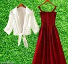 Poly Crepe Dress for Women 