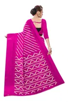 Cotton Flower Printed Saree for Women 