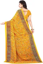 Georgette Printed Saree for Women 