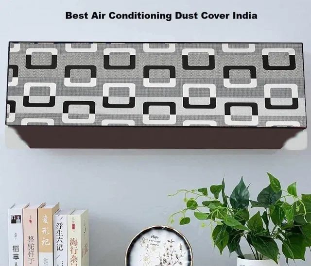 PVC Printed AC Cover (Multicolor, 1.5 Ton)