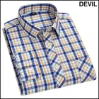 Full Sleeves Checkered Shirt for Men (Multicolor, S)