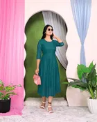 Net Gowns for Women,  Green  