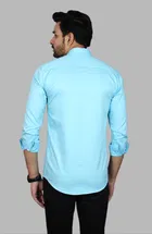 Full Sleeves Solid Shirt for Men 
