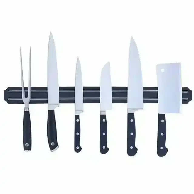 K Kudos Magnetic Knife Storage Strip (Black)