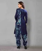 Crepe Printed Unstitched Suits Fabric for Women 