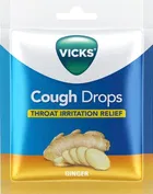 Vicks Ginger Cough Drops Bag 1.8 g (Pack of 25)