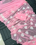 Georgette Embroidery Saree for Women 