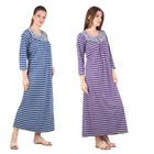 Woolen Hosiery Nighty for Women 