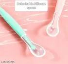 Baby Cutter Spoon ,Baby Silicone Spoon,Feeding Spoon