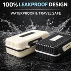 Mini Suitcase 100% Beautiful Travel Soap Case Pack of 2 White & Black