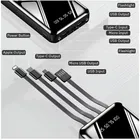 BINORI 4WIRE Black 10000 mAh 11 W Power Bank 