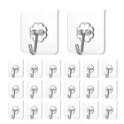 Hanging Guming Hook, Silver, Pack of 20