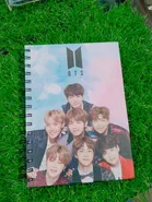 Printed Ruled Spiral Notebook 