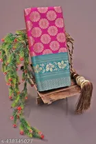 Banarasi Silk Zari Woven Saree for Women 