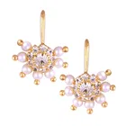 Brass Pearl Ear Cuffs for Women 